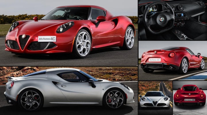 معرفی آلفارومئو 4C